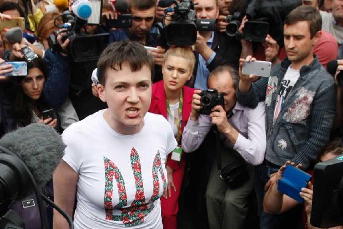 В соцсетях начали появляться фейковые страницы Надежды Савченко с жесткими заявлениями