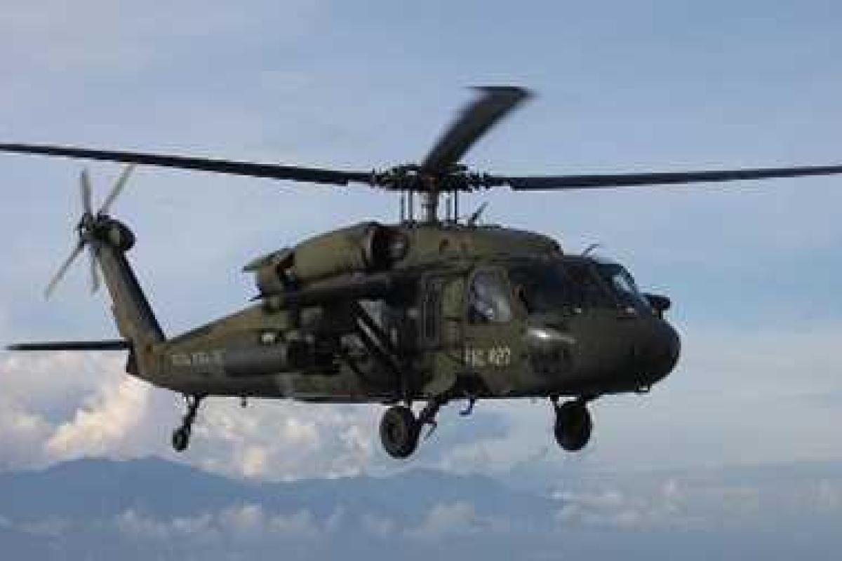 В Колумбии пропал вертолет с военными на борту В Колумбии пропал вертолет с военными на борту