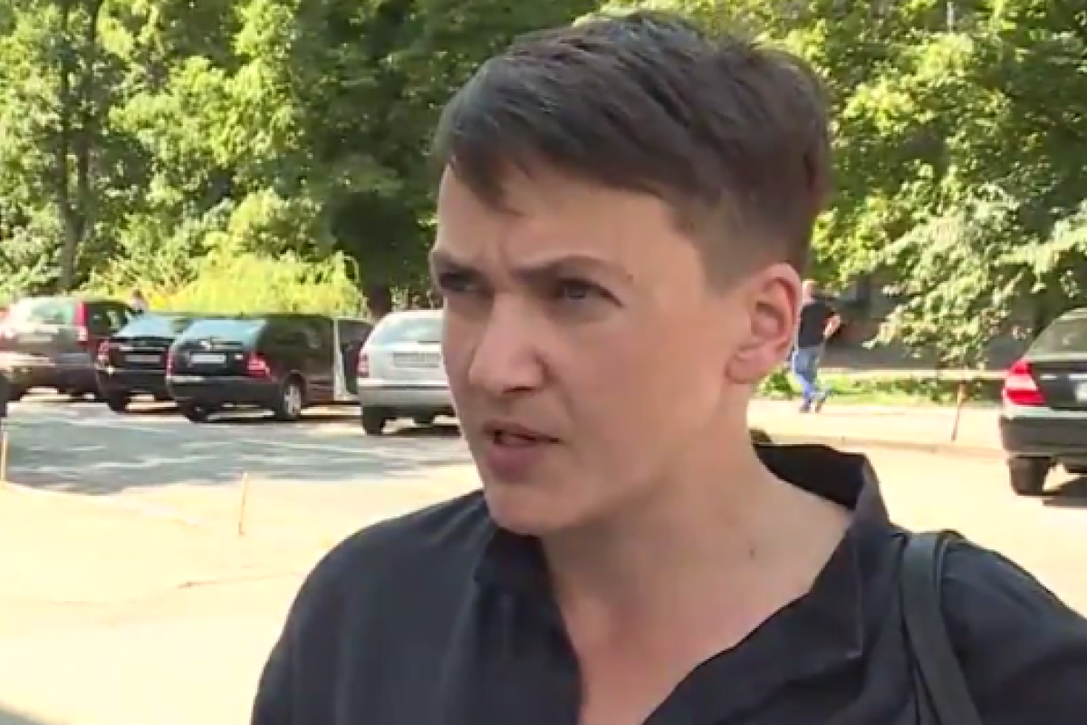 Савченко прокомментировала слова "о прощении": не верьте информативному пространству