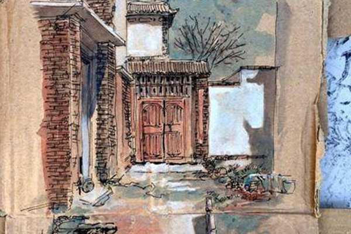 Китайская художница создает свои картины на бумаге, которую находит в кучах городского мусора Китайская художница создает свои картины на бумаге, которую находит в кучах городского мусора