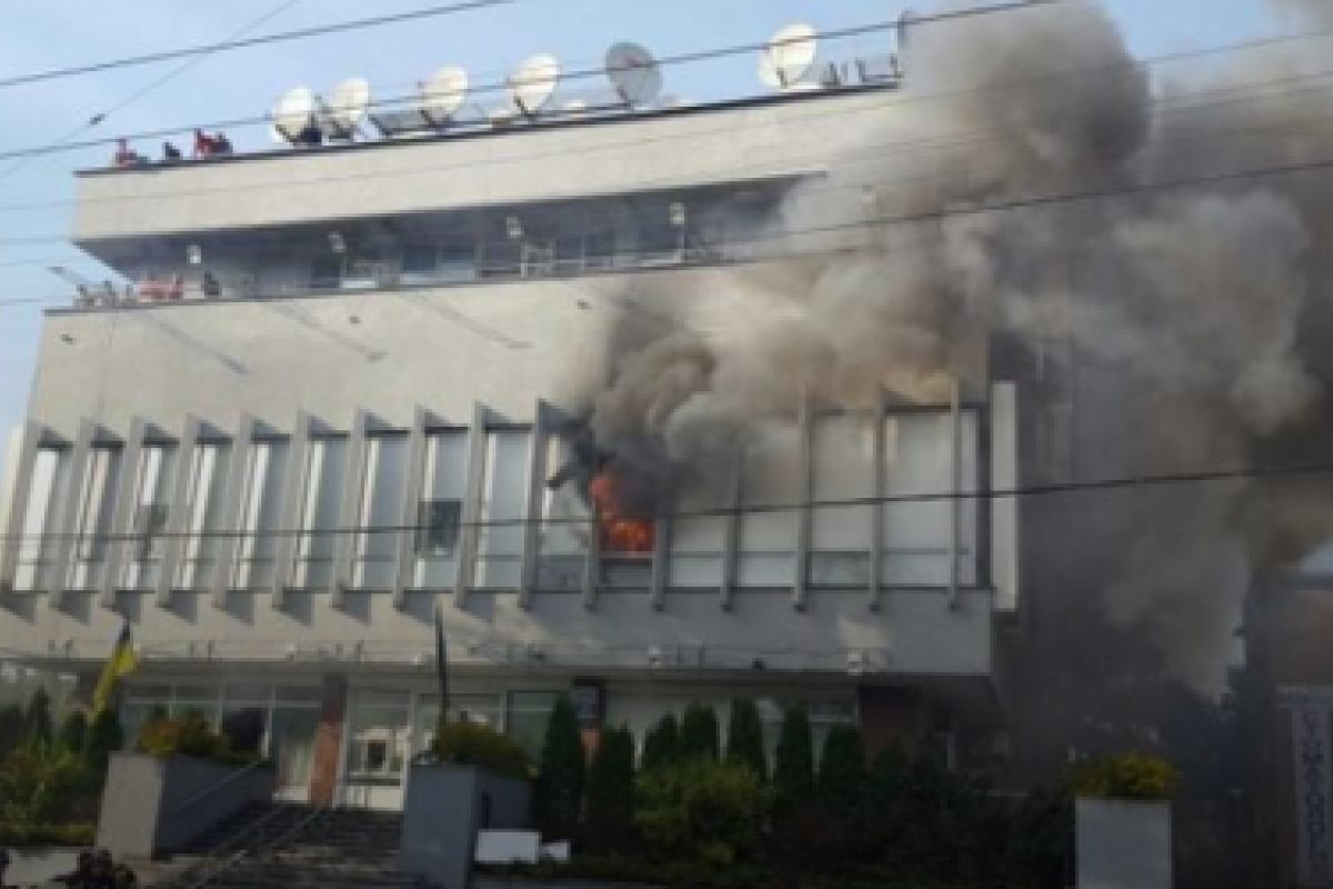 Казанский: Поджог сейчас выгоден владельцам "Интера"  Казанский: Поджог сейчас выгоден владельцам "Интера"