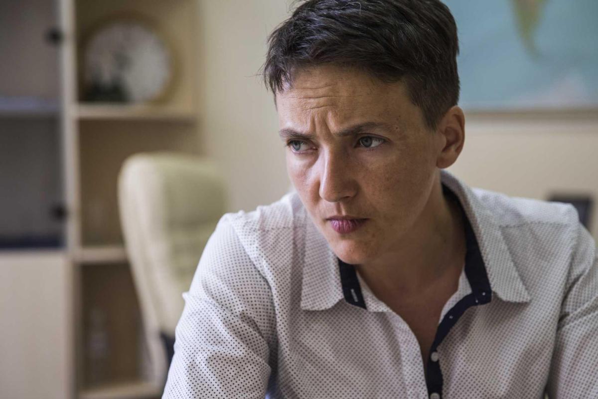 Савченко о Порошенко: Для меня Президента в Украине больше нет