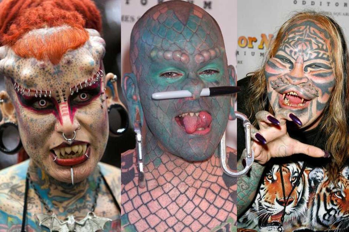 Самые шокирующие трансформации человеческого тела Самые шокирующие трансформации человеческого тела