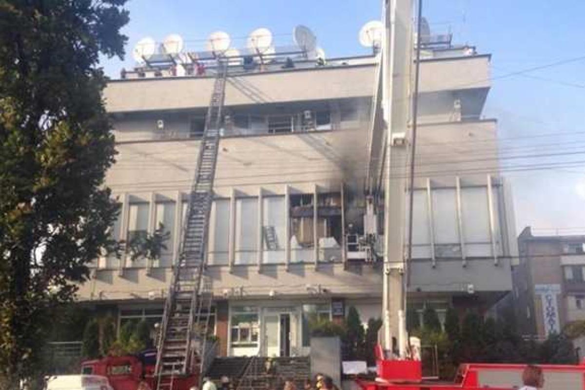 Компания "Интер Медиа Груп" обратилась к Порошенко в связи с резонансным поджогом студии