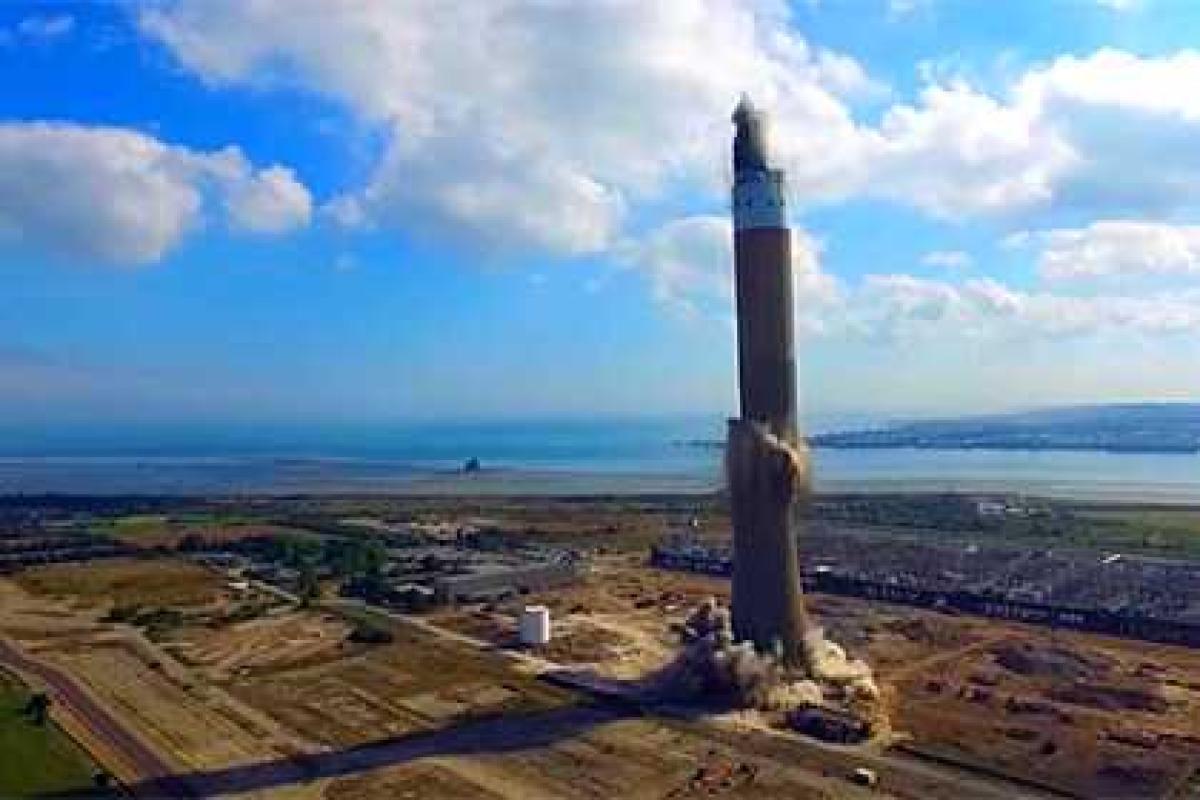 В Британии снесли самое высокое бетонное строение в стране