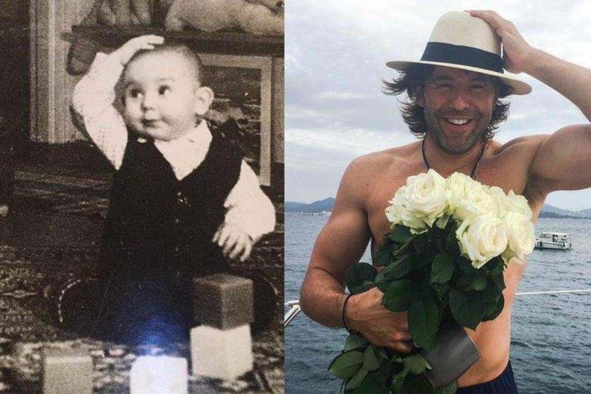 Андрей Малахов поделилися своими детскими фото