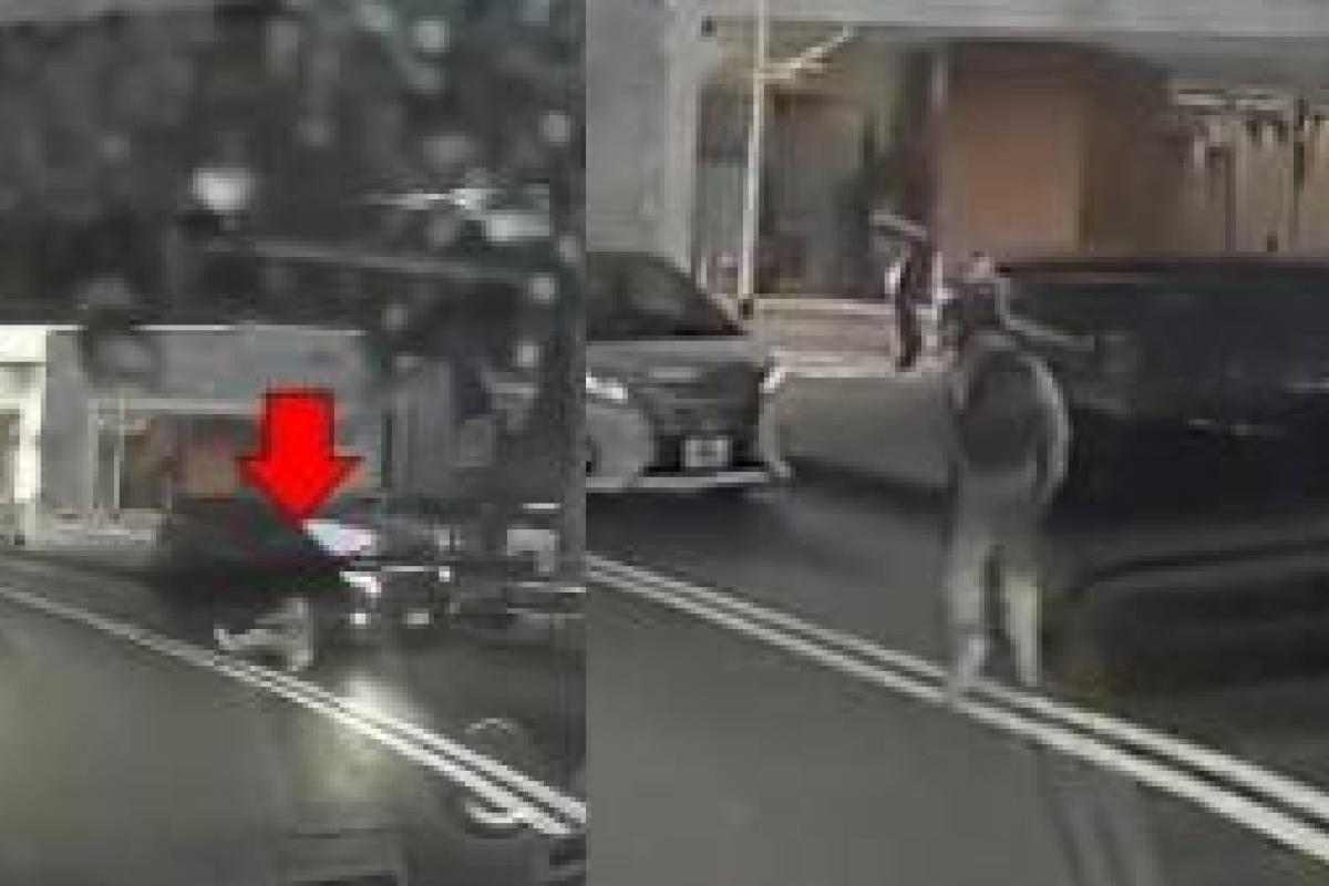 В сети бурно обсуждают случай телепортации, снятый видеорегистратором в Японии