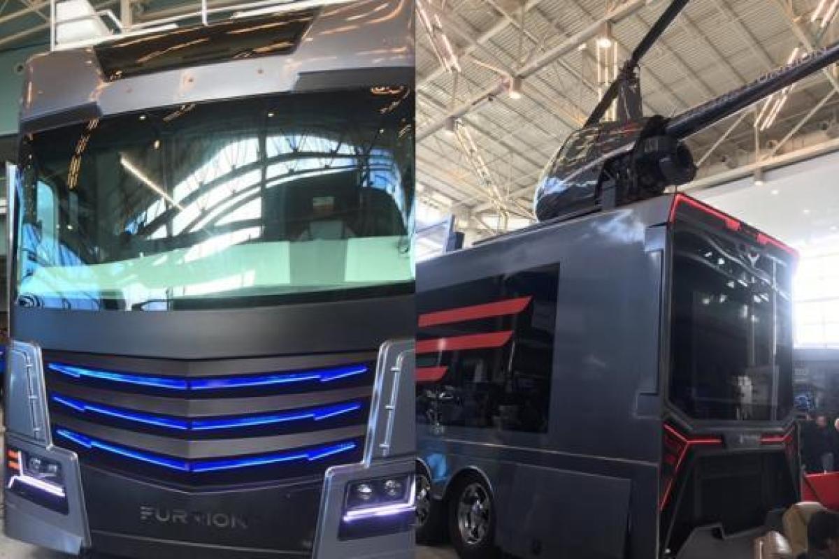 В Лас-Вегасе презентовали роскошный автобус для путешествий