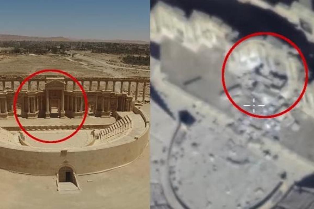 В Сирии боевики ИГИЛ стирают с лица земли памятники древней Пальмиры В Сирии боевики ИГИЛ стирают с лица земли памятники древней Пальмиры