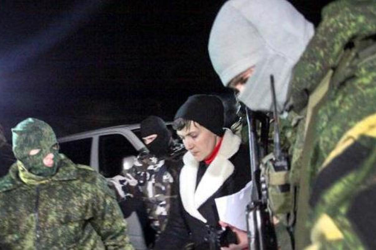 В "ДНР" Савченко встретилась с военнопленными: появилось видео В "ДНР" Савченко встретилась с военнопленными: появилось видео