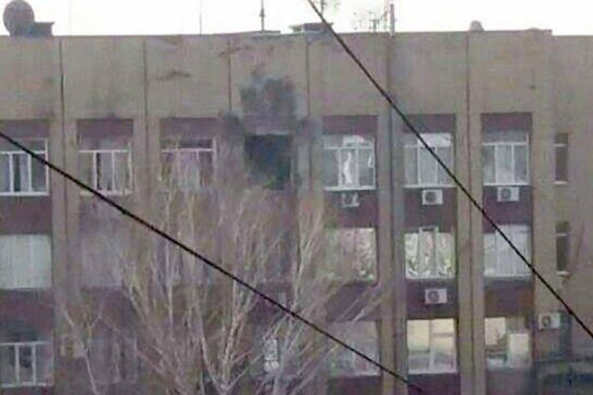 Обстрел здания "Минобороны ДНР" в центре Донецка - "ответка" за Балаклею - украинское сопротивление