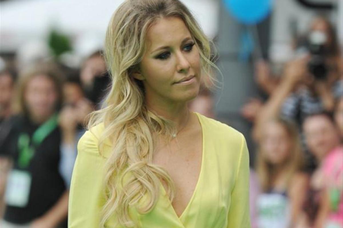 Ксении Собчак пришлось наблюдать за утехами своего мужа с другой женщиной