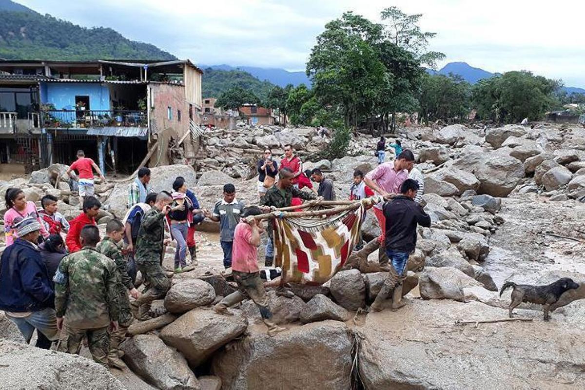 В Колумбии выросло число погибших в результате селевого потока