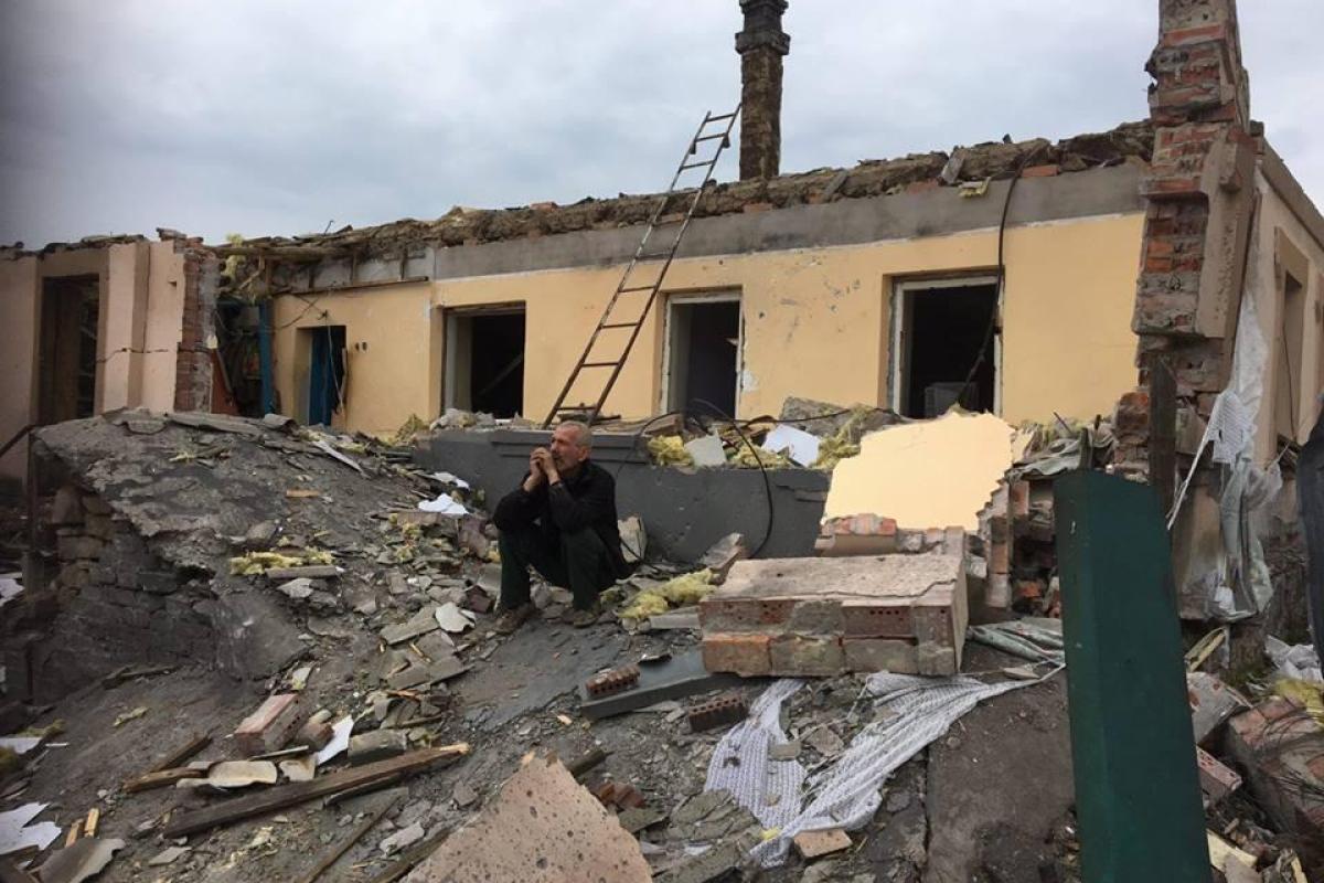 Аброськин об обстрелах Авдеевки: На Донбассе боевики целенаправленно расстреливают жилые кварталы