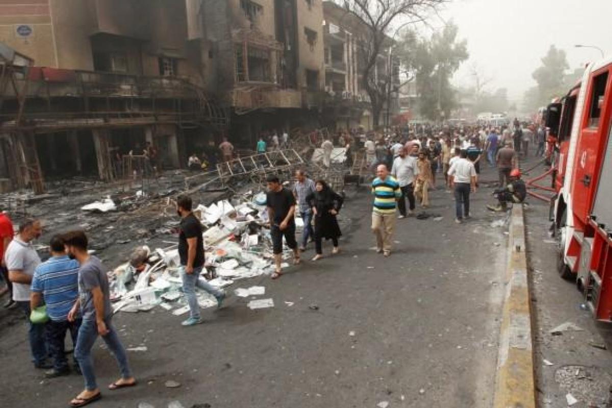 Теракт в Ираке: взрыв на рынке унес жизни около 20 человек