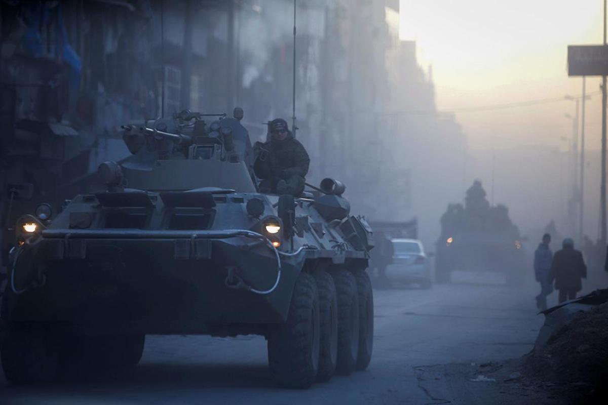 В Сирии боевики подорвали колонну с российскими военными - СМИ