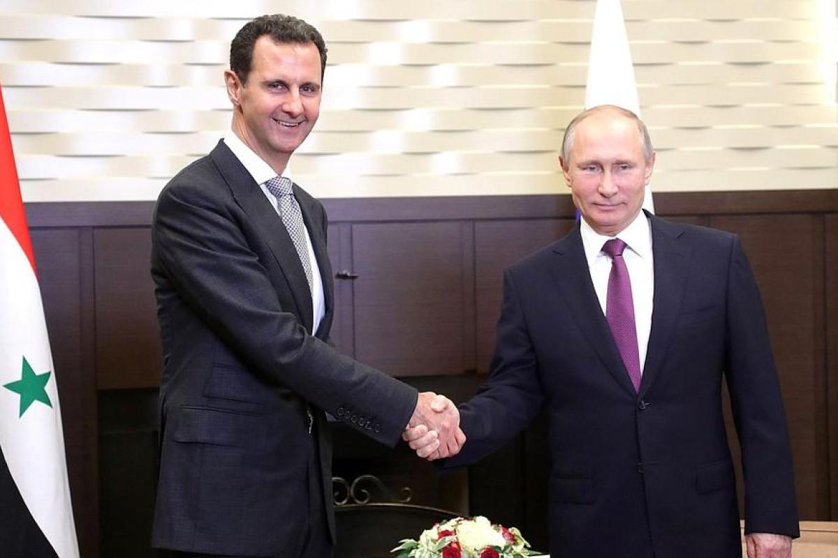 Путин на встрече с Асадом в Сочи заявил о завершении военной операции в Сирии Путин на встрече с Асадом в Сочи заявил о завершении военной операции в Сирии