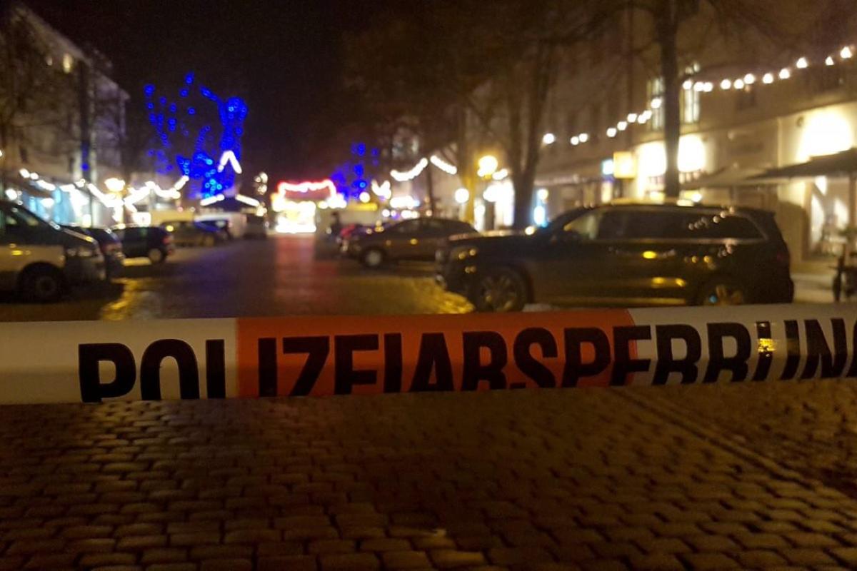 В Германии на рождественской ярмарке обнаружили самодельное взрывное устройство