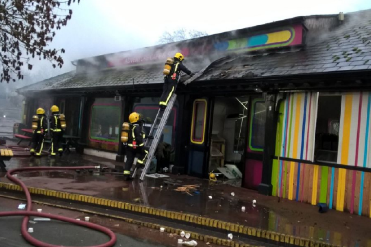 В Лондонском зоопарке произошел масштабный пожар В Лондонском зоопарке произошел масштабный пожар