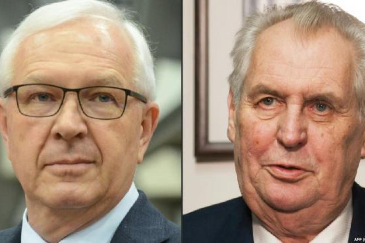 Выборы в Чехии: президент Милош Земан переизбран на новый срок 