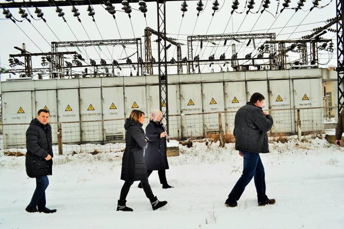 Эксперты из ООН изучают ситуацию с электроэнергетической системой в Луганской области