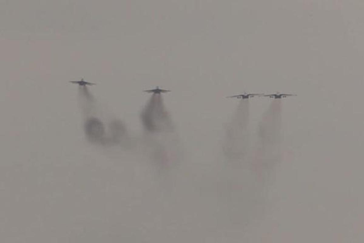 Военные летчики ВСУ провели тренировку над Азовом - штаб ООС