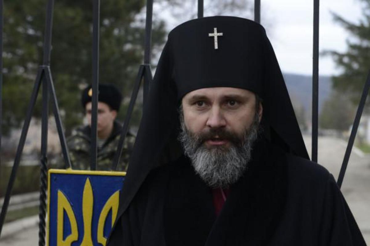 В Симферополе российские силовики задержали архиепископа Крымской епархии ПЦУ Климента
