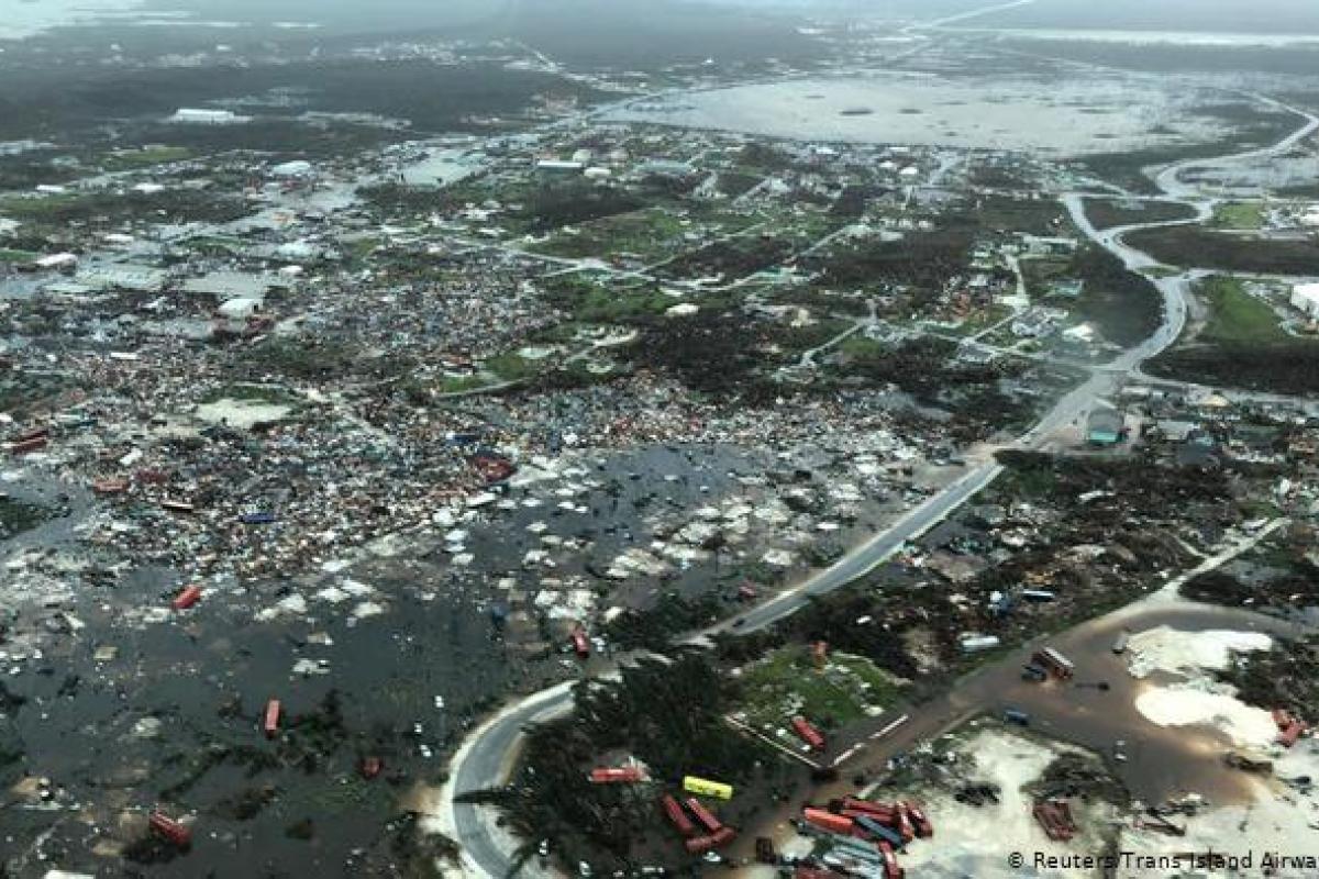 Жертвами урагана "Дориан" на Багамах стали уже 20 человек