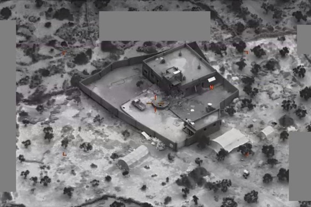 Пентагон показал кадры спецоперации по ликвидации главаря ИГИЛ аль-Багдади Пентагон показал кадры спецоперации по ликвидации главаря ИГИЛ аль-Багдади