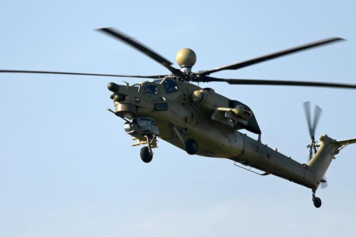 В России разбился военный вертолет Ми-28: погибли 2 пилота В России разбился военный вертолет Ми-28: погибли 2 пилота