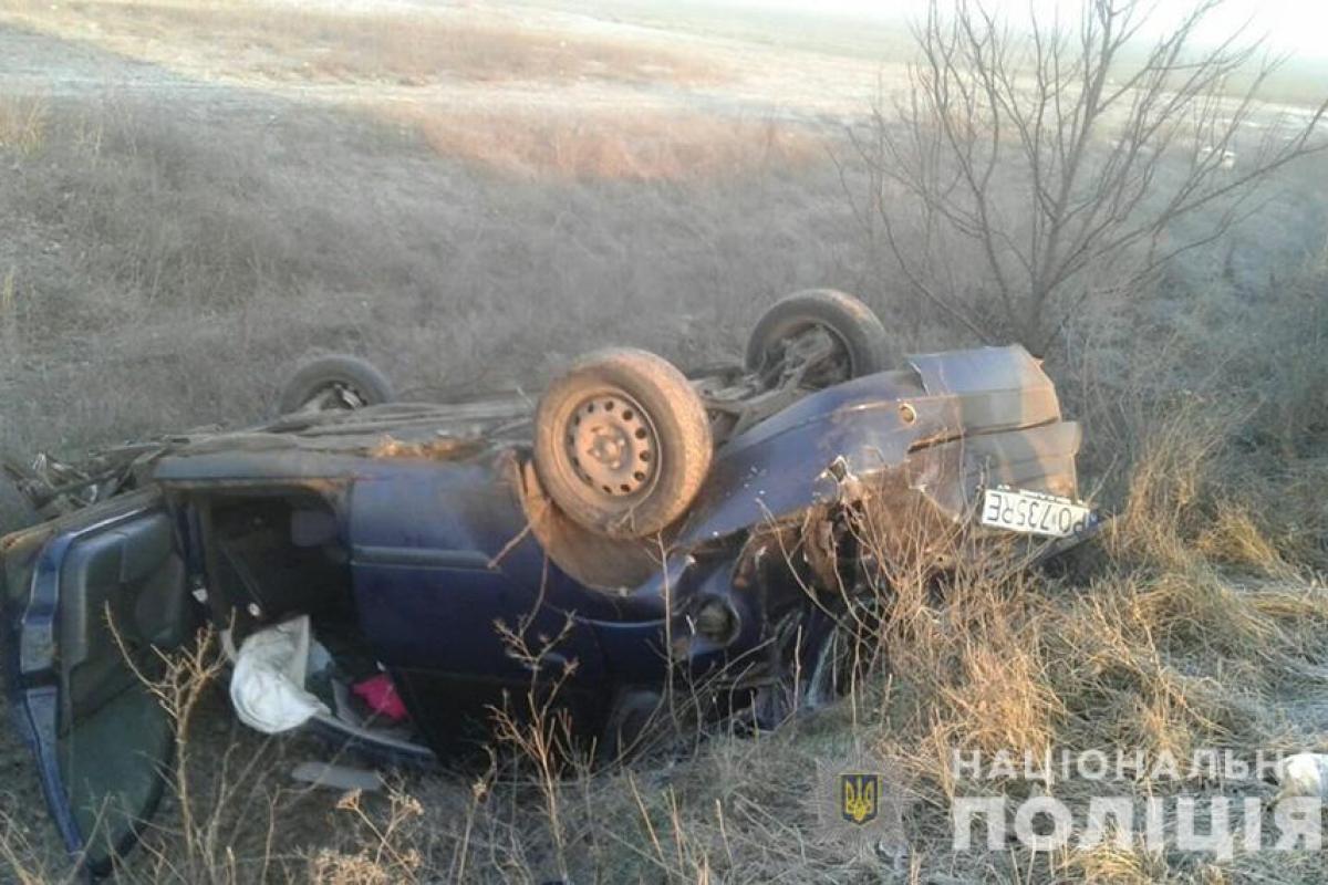 Четверо жителей Кривого Рога пострадали в ДТП под Херсоном