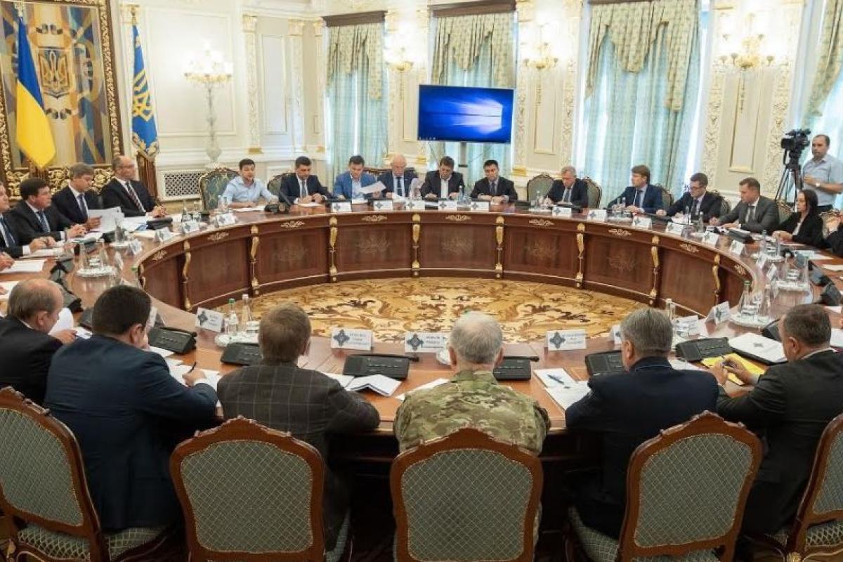 Зеленский сменил состав СНБО Зеленский сменил состав СНБО