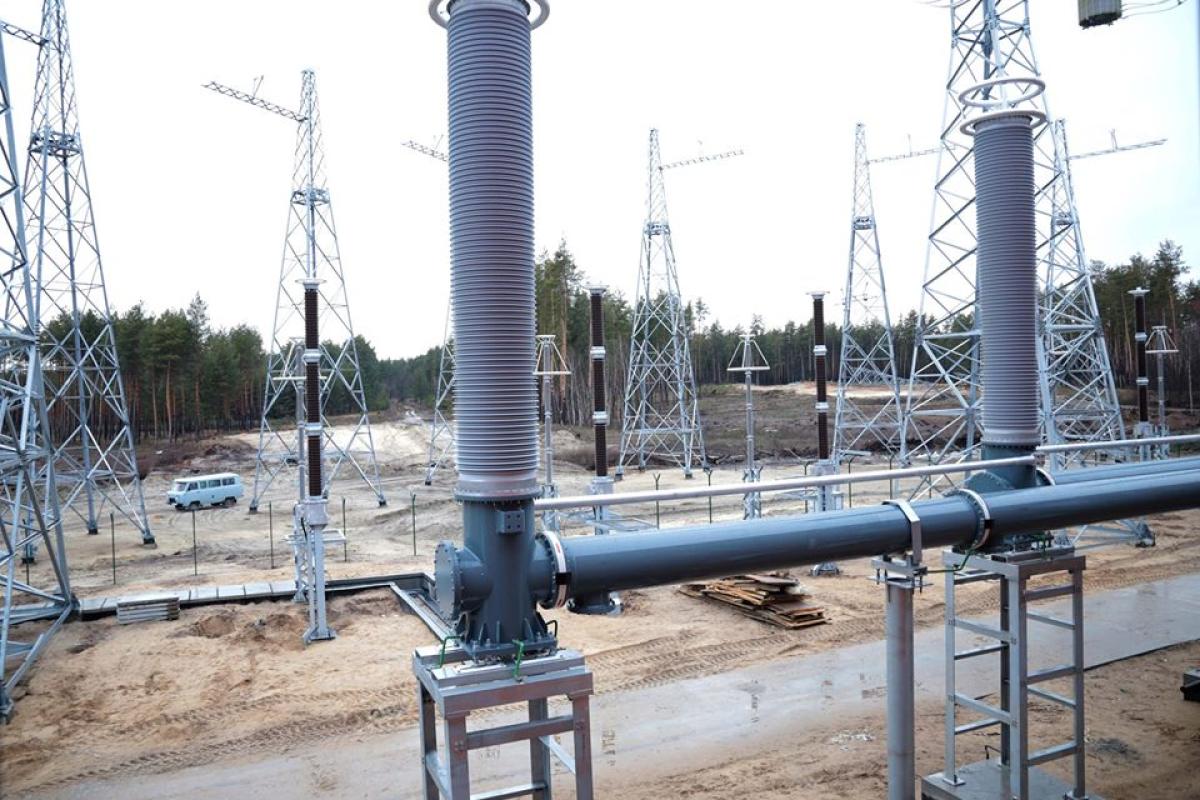 В Луганской области продолжается строительство подстанции, аналогов которой нет в Европе