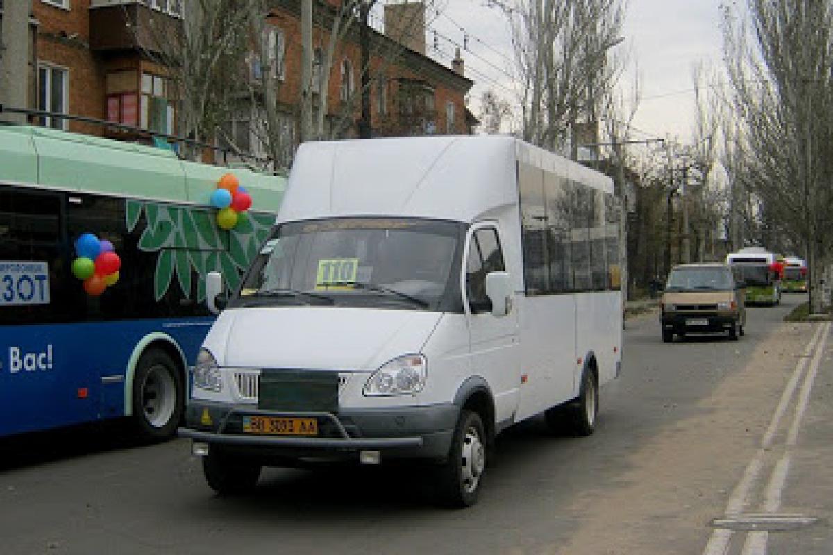 В Северодонецке возобновляют движение маршрутки: количество автобусов сократили, один маршрут пока закрыт