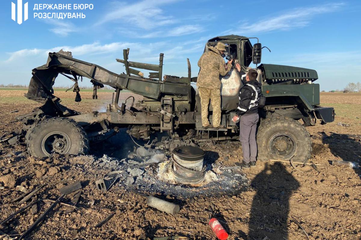 В Херсонской области взорвался военный "КрАЗ" с боеприпасами