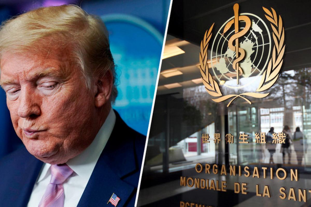 Трамп заявил о разрыве отношений между США и ВОЗ Трамп заявил о разрыве отношений между США и ВОЗ