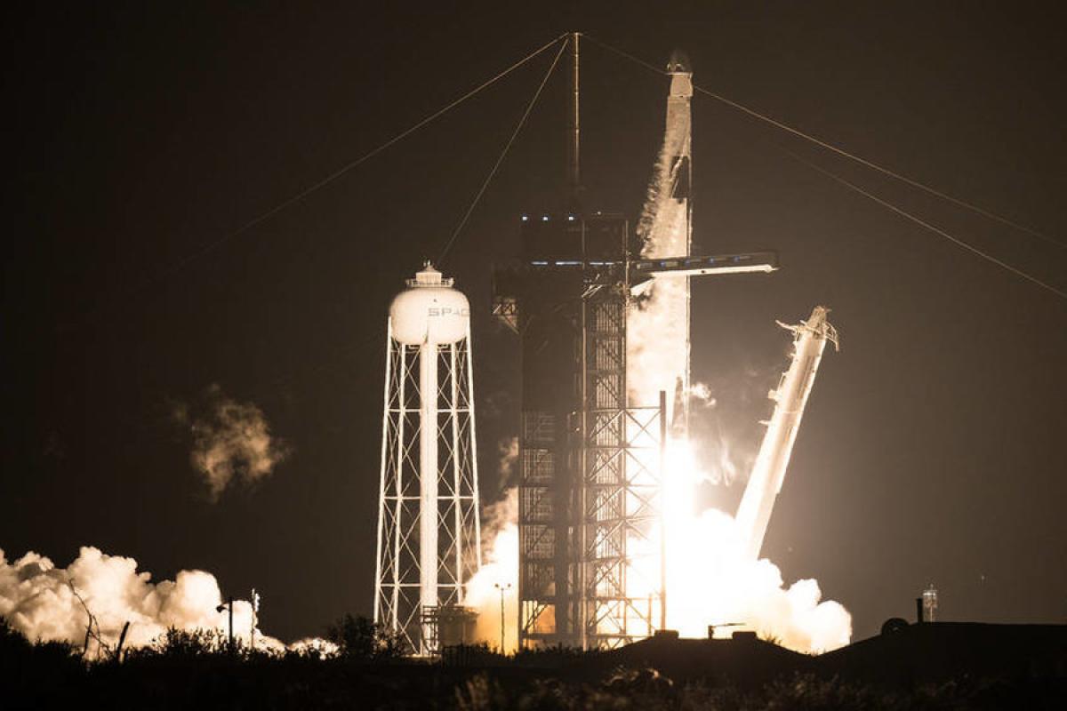 SpaceX Ілона Маска відправила на МКС корабель Crew Dragon з чотирма астронавтами SpaceX Ілона Маска відправила на МКС корабель Crew Dragon з чотирма астронавтами