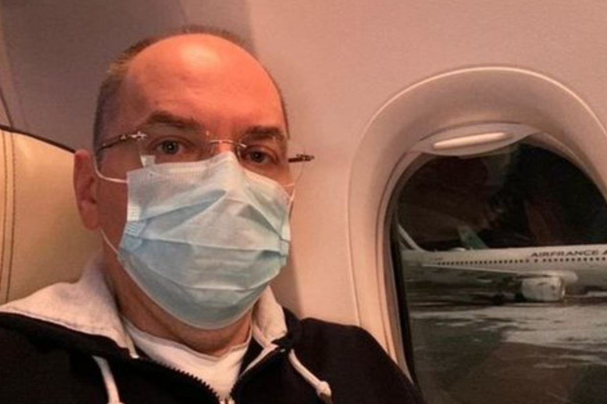 Очільник МОЗ Степанов полетів до Індії за вакцинами від СОVID-19 Очільник МОЗ Степанов полетів до Індії за вакцинами від СОVID-19