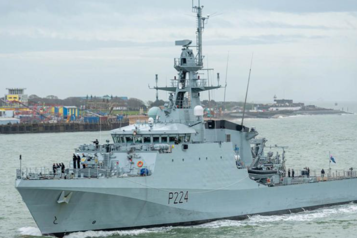 Британський патрульний корабель Trent увійшов у Чорне море Британський патрульний корабель Trent увійшов у Чорне море