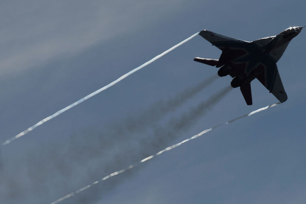 В России разбился истребитель МиГ-29, пилот погиб