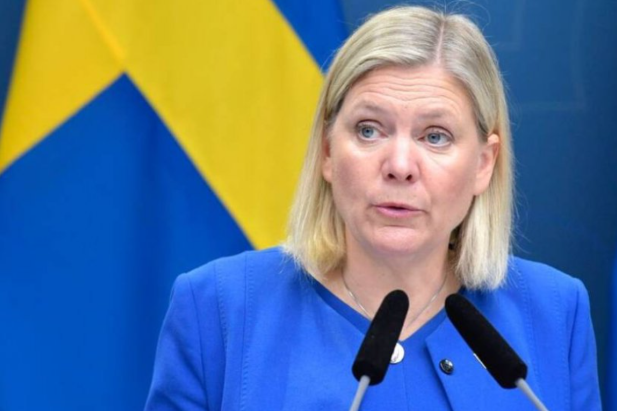 У Швеції вперше в історії прем'єр-міністром стала жінка У Швеції вперше в історії прем'єр-міністром стала жінка