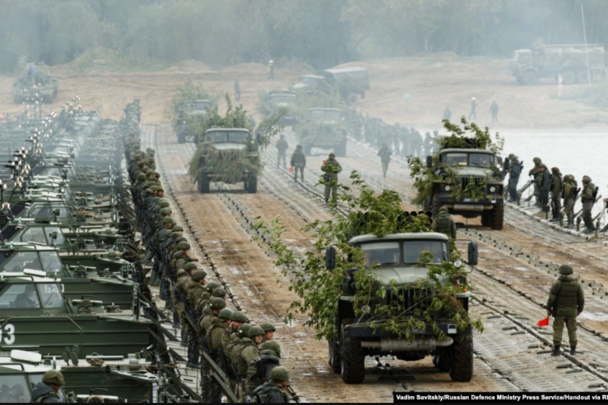 Видання NYT опублікувало карту концентрації російських військ на кордоні України Видання NYT опублікувало карту концентрації російських військ на кордоні України