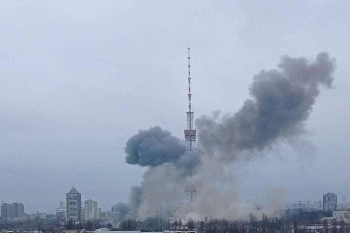 Затримано зрадника, причетного до обстрілу телевежі у Києві - СБУ Затримано зрадника, причетного до обстрілу телевежі у Києві - СБУ