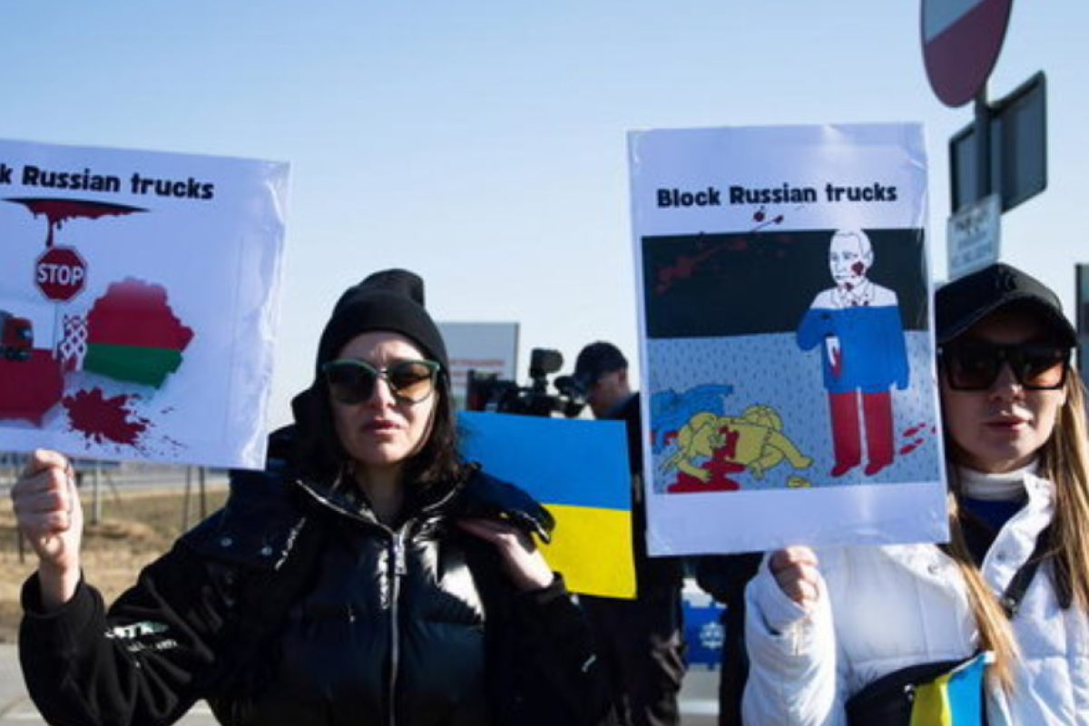 Україна закликала країни ЄС повністю заблокувати транспортне сполучення з рф та Білоруссю Україна закликала країни ЄС повністю заблокувати транспортне сполучення з рф та Білоруссю