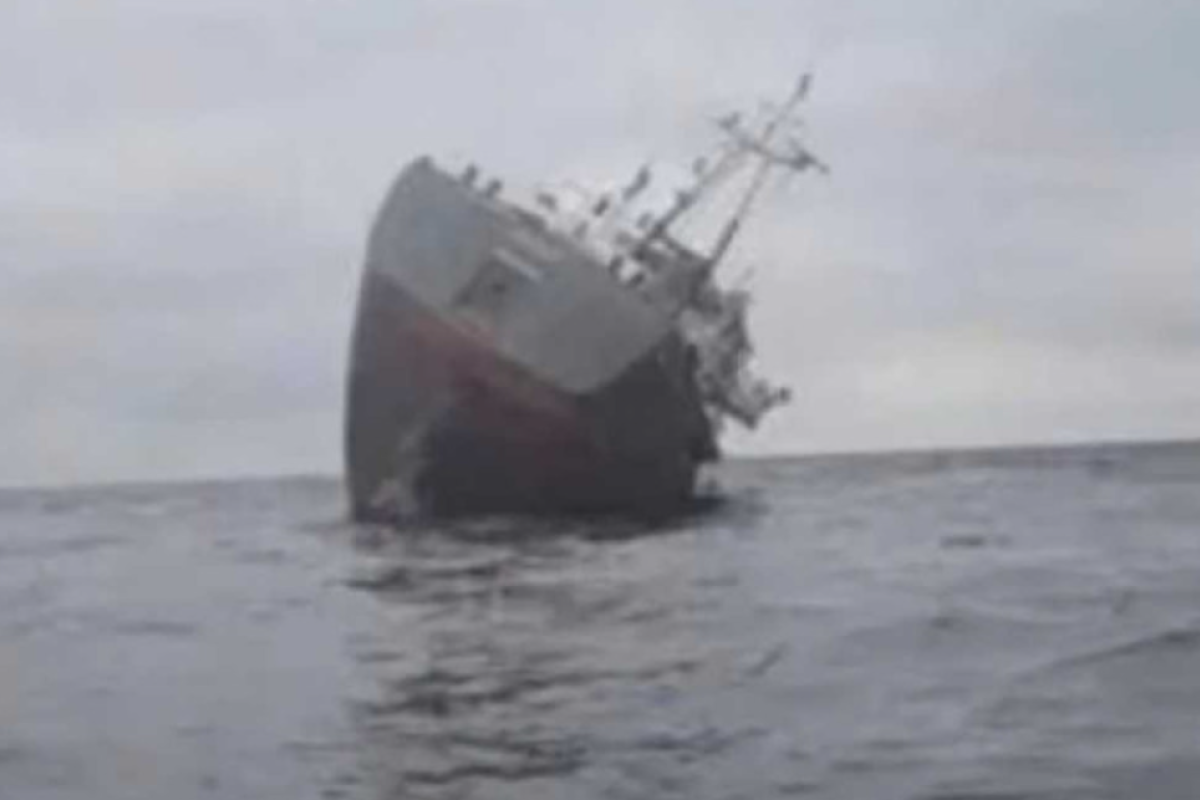 В Черном море затонуло торговое судно Helt, которое было поражено ракетой ВМС РФ В Черном море затонуло торговое судно Helt, которое было поражено ракетой ВМС РФ