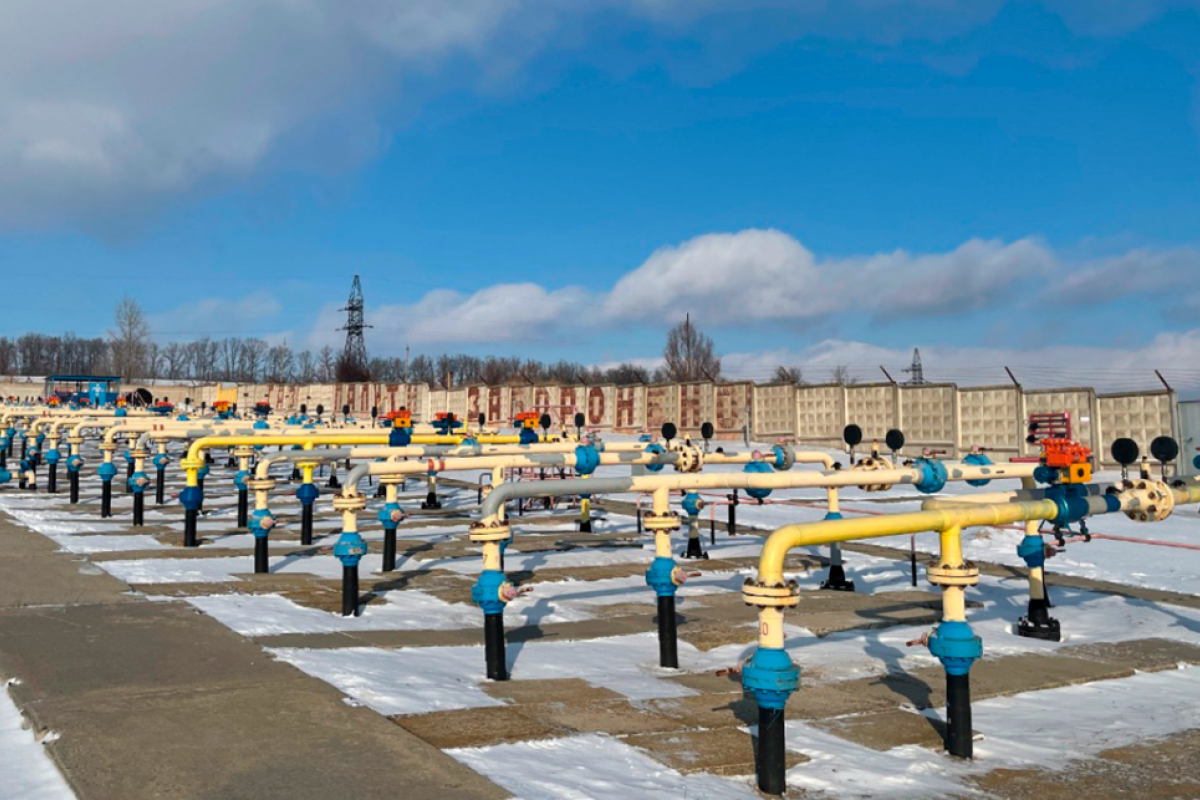В Луганській області зупинено роботу підземного сховища газу В Луганській області зупинено роботу підземного сховища газу