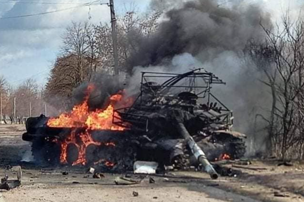 Танки розбігаються від артвогню, як таргани: Генштаб ЗСУ озвучив оновлені дані про втрати російських військ в Україні Танки розбігаються від артвогню, як таргани: Генштаб ЗСУ озвучив оновлені дані про втрати російських військ в Україні