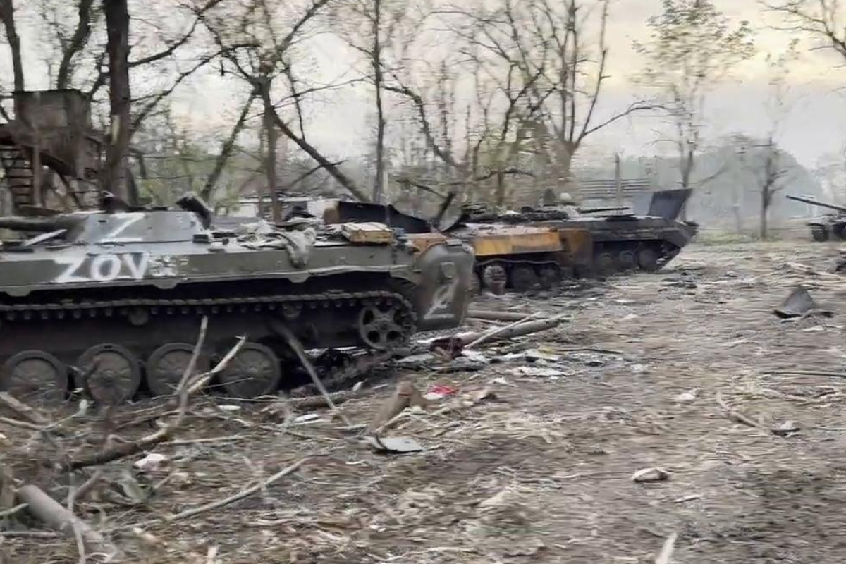 Российские войска пытаются взять под полный контроль Лиман и закрепиться в районе Северодонецка - сводка Генштаба ВСУ Российские войска пытаются взять под полный контроль Лиман и закрепиться в районе Северодонецка - сводка Генштаба ВСУ