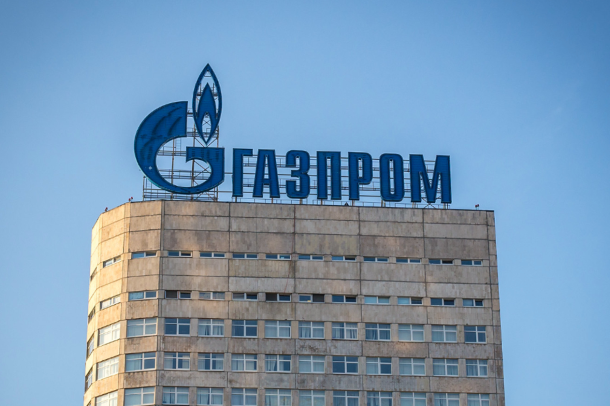 Акции российского "Газпрома" обвалились на 30% Акции российского "Газпрома" обвалились на 30%