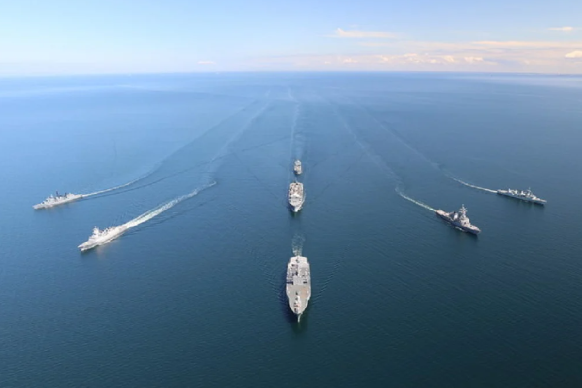 У Балтійському морі розпочалися широкомасштабні навчання НАТО Baltops 2022 У Балтійському морі розпочалися широкомасштабні навчання НАТО Baltops 2022